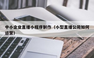 山西中小企业直播小程序制作（小型直播公司如何运营）